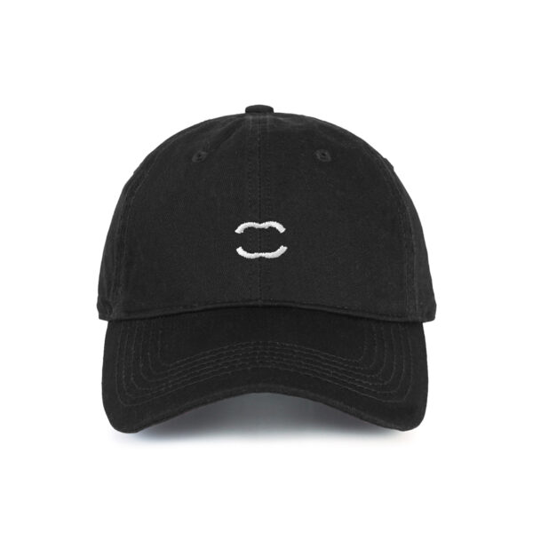 Minimalist Embroidered Cotton Baseball Cap Adjustable Dad Hat for Men Women