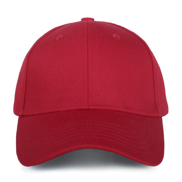 Plain Cotton Adjustable Baseball Cap Solid Color Blank Dad Hat for Men Women