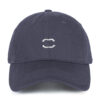 Minimalist Embroidered Cotton Baseball Cap Adjustable Dad Hat for Men Women