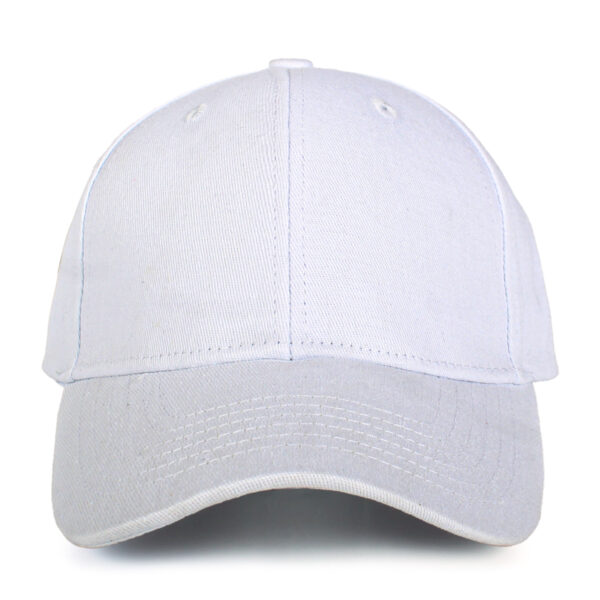 Plain Cotton Adjustable Baseball Cap Solid Color Blank Dad Hat for Men Women