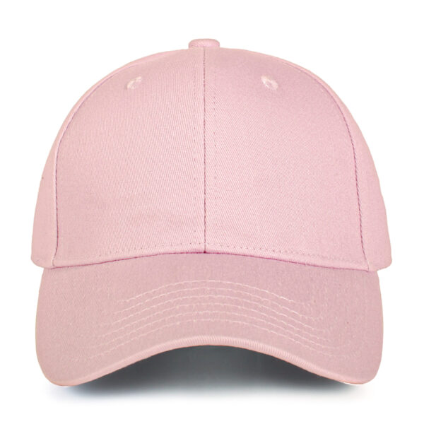 Plain Cotton Adjustable Baseball Cap Solid Color Blank Dad Hat for Men Women