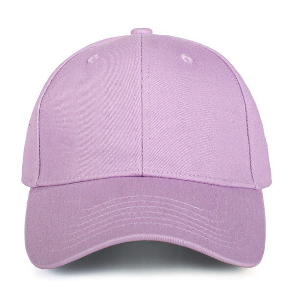 Plain Cotton Adjustable Baseball Cap Solid Color Blank Dad Hat for Men Women