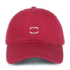 Minimalist Embroidered Cotton Baseball Cap Adjustable Dad Hat for Men Women