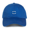 Minimalist Embroidered Cotton Baseball Cap Adjustable Dad Hat for Men Women
