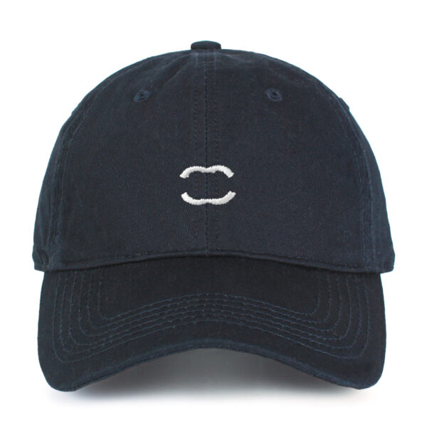 Minimalist Embroidered Cotton Baseball Cap Adjustable Dad Hat for Men Women