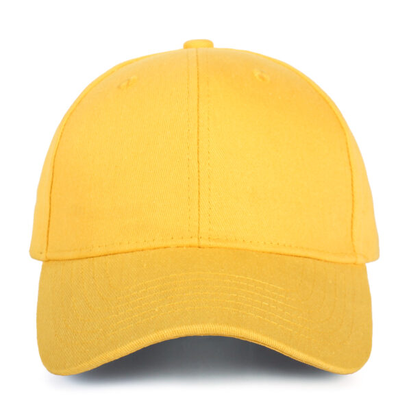 Plain Cotton Adjustable Baseball Cap Solid Color Blank Dad Hat for Men Women